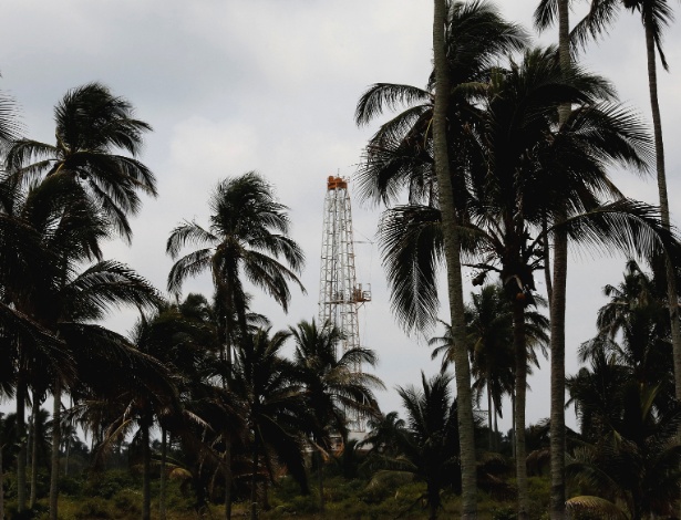 Plataforma de petróleo da Pemex em Paraíso, no México - Carlos Jasso/Reuters