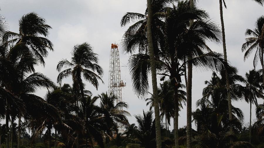 Plataforma de petróleo da Pemex em Paraiso, no México - Carlos Jasso/Reuters