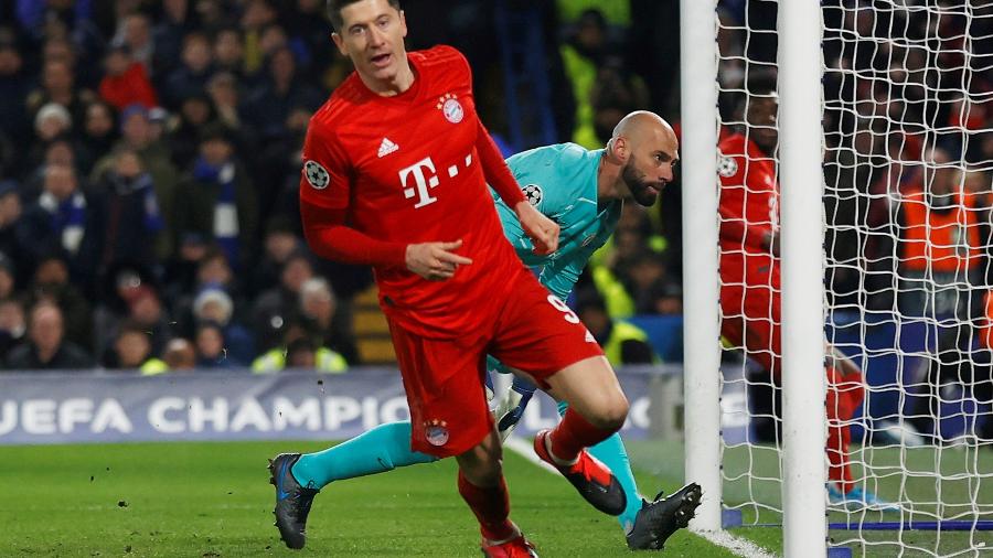Robert Lewandowski em ação pelo Bayern de Munique - Eddie Keogh