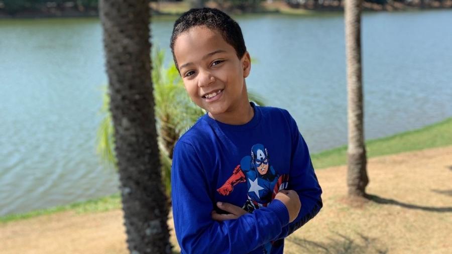 Davi Lucas de Miranda, 8, morreu após cair de toboágua em parque de Caldas Novas (GO) - Arquivo pessoal