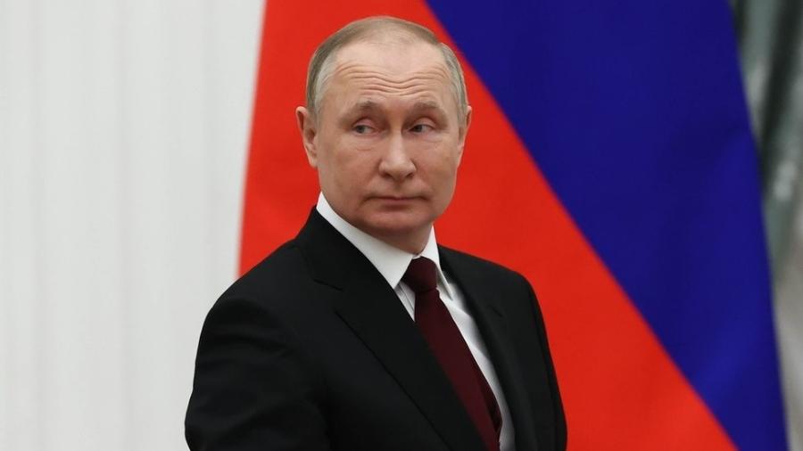 O presidente russo Vladimir Putin fez discurso em que desafiou potências ocidentais - Sergei Karpukhin/Getty Images