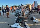 Queda de ultraleve deixa pelo menos um morto em praia do Ceará - Corpo de Bombeiros do Ceará