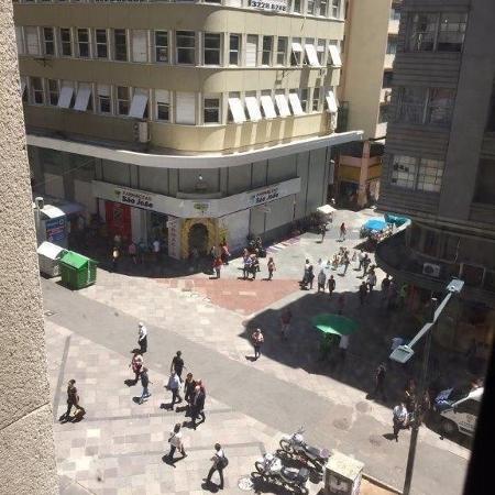 Vista do prédio de onde SNI observava movimentações políticas na Esquina Democrática