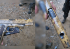 Atirador de elite da PM dispara com fuzil e acerta arma em SP - Divulgação/SSP-SP