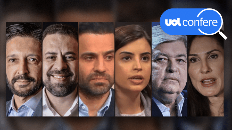 Candidatos participaram de debate da Redetv/UOL nesta terça-feira (17)