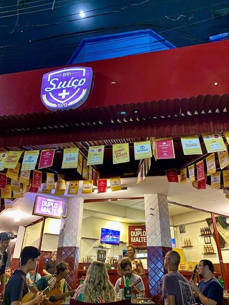O bar Suíço, em Belém, antes de encerrar seu funcionamento O bar Suíço, em Belém, antes de encerrar seu funcionamento
