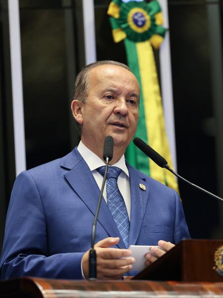 O governador de Santa Catarina, Jorginho Mello (PL), que disputa a reeleição