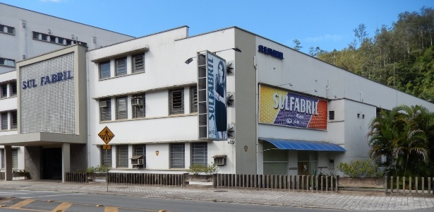 Fábrica da Sulfabril em Blumenau; empresa fechou as portas em dezembro de 2014 - Divulgação