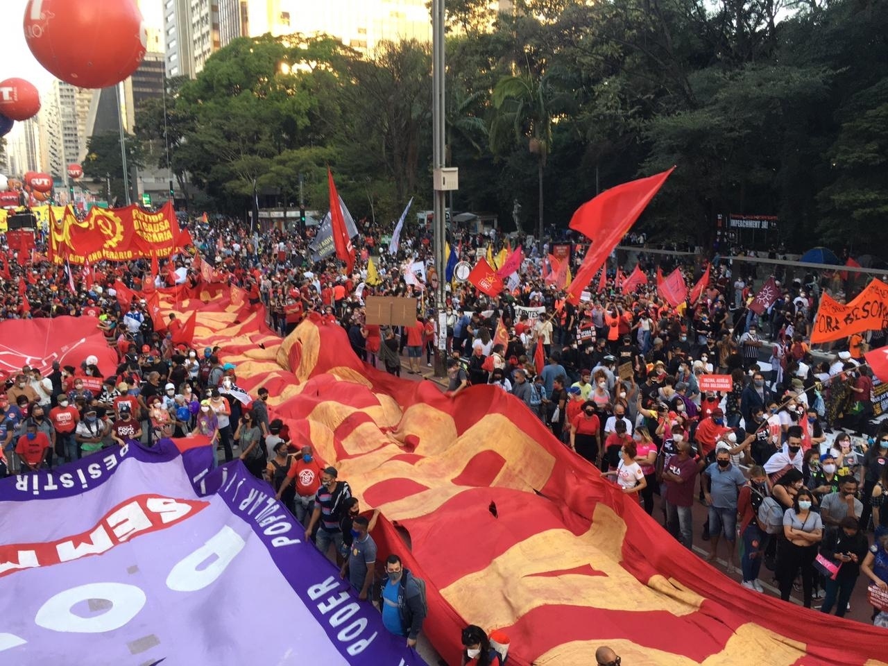 Manifestação Av. Paulista 24mai2017-232, Manifestação con…