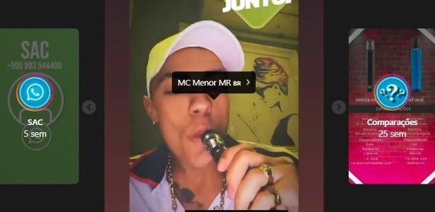 Influenciadores promovem venda ilegal de ?cigarro eletrônico? - Vimarsana News