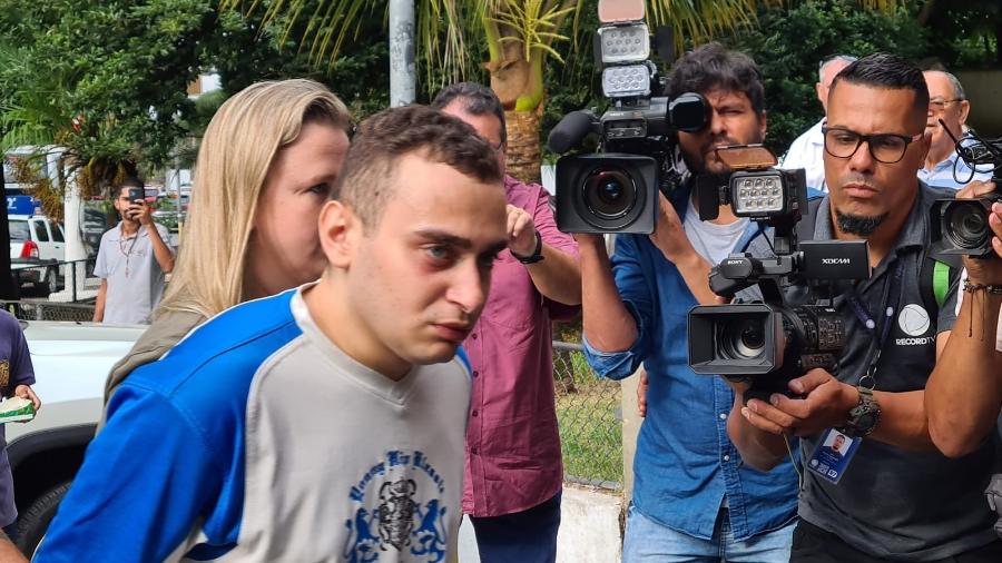 Acxel foi preso após se entregar nesta sexta (29), confessou o crime, mas disse não lembrar de momento dos disparos que mataram estudante - Leonardo Martins/UOL