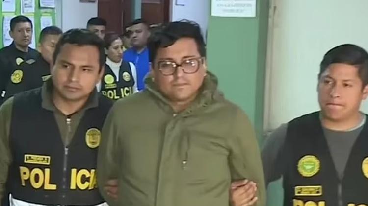 Juan Pablo Villafuerte arrested for femicide and organ trafficking - Publicity/Department of Criminal Investigation of Huacho - Publicity/Department of Criminal Investigation of Huacho