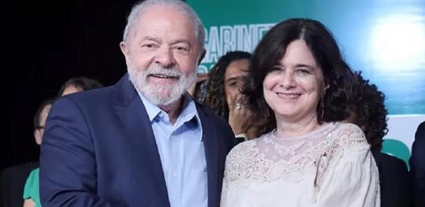 Lula e Nísia Trindade 