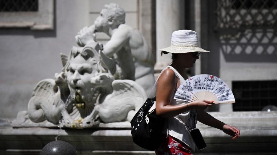 Ondas de calor colocam população em risco na Europa