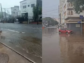 Chuvas causam alagamento, falta de luz e deixam Porto Alegre sob alerta