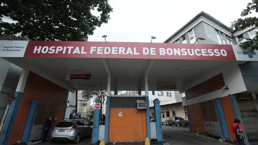 Fachada do Hospital Federal de Bonsucesso, no Rio de Janeiro - José Lucena/Futurapress/Estadão Conteúdo