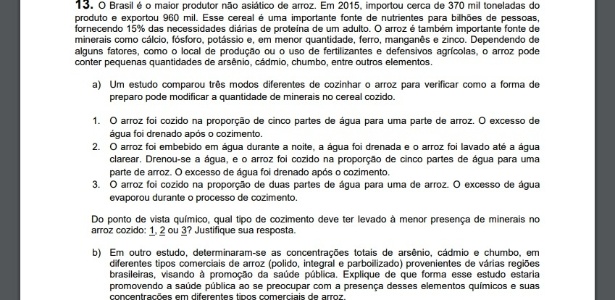 Unicamp arroz - Reprodução - Reprodução