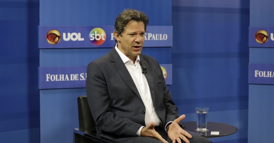 Fernando Haddad, candidato do PT à Presidência