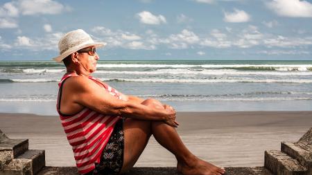 Hoje, a cama de casal king size é compartilhada com a secretária aposentada Rita Reinó, "uma amiga maravilhosa": "Tentamos ser mais do que isso, mas não deu certo"  - Fernando Moraes/UOL - Fernando Moraes/UOL