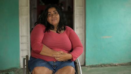 a cadeirante Maria Lourdes - Bruno Kelly/UOL - Bruno Kelly/UOL