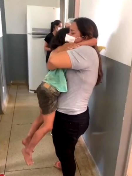 Meninas foram encontradas e encaminhadas para hospital de Goianápolis - Redes sociais/Reprodução