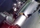 Vídeo: Policial com sinais de embriaguez é preso após atirar em carro no ES - Reprodução de vídeo