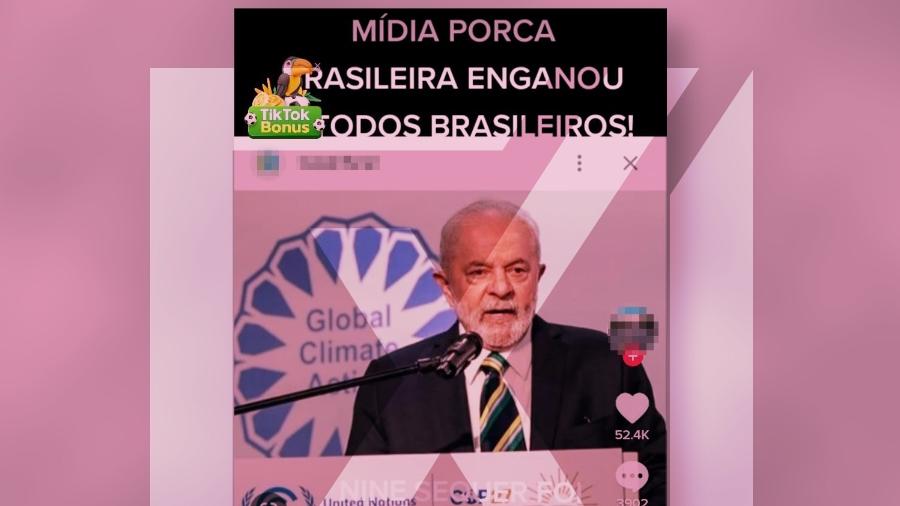 24.nov.2022 - O petista atendeu à 27ª Conferência das Nações Unidas sobre Mudança Climática (COP 27) em Sharm El-Sheik, em resposta ao convite do presidente egípcio Abdel Fasta El Sisi e dos governadores do Consórcio Amazônia Legal. - Projeto Comprova