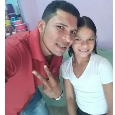 Getulio Rodrigues Frazão Junior e a filha, Larissa, de 12 anos, morreram no local do crime - Reprodução de redes sociais - Reprodução de redes sociais