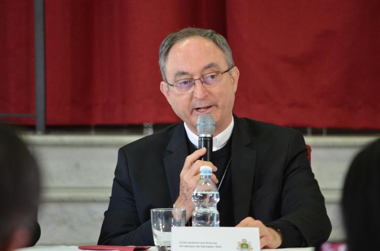 9.mai.2025 - Cardeal brasileiro, Dom Sérgio, comenta conclave e escolha do papa Leão 14 9.mai.2025 - Cardeal brasileiro, Dom Sérgio, comenta conclave e escolha do papa Leão 14