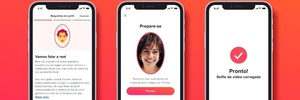 Tinder passa a ter reconhecimento facial obrigatório no Brasil  (Foto: Divulgação/Tinder)