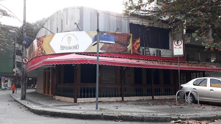Restaurante Hipódromo, no Rio de Janeiro, fechou as portas - Reprodução