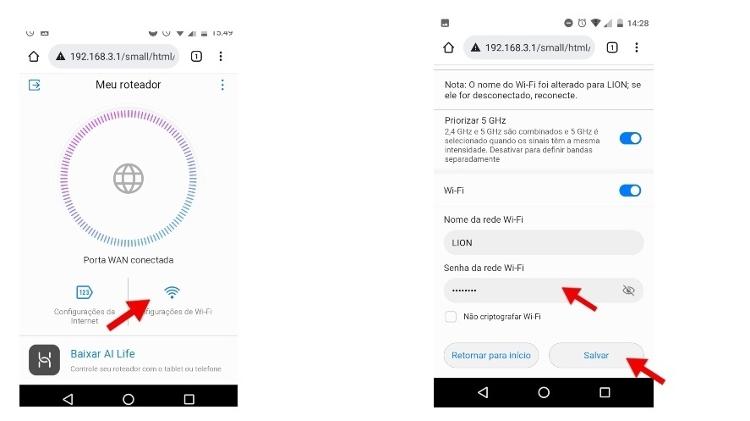 Quer mudar a senha do wi-fi? Saiba como trocar pelo celular - 07/11 ...