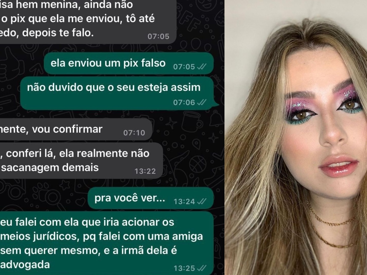 Outro nível! Mulher faz 'quiz' e desmascara golpista do PIX