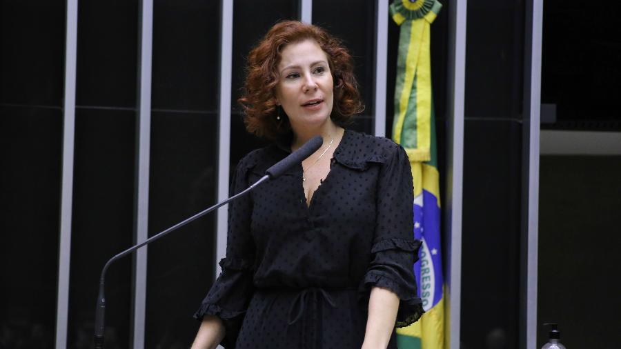 A deputada federal Carla Zambelli (PL-SP) - Michel Jesus/Câmara dos Deputados