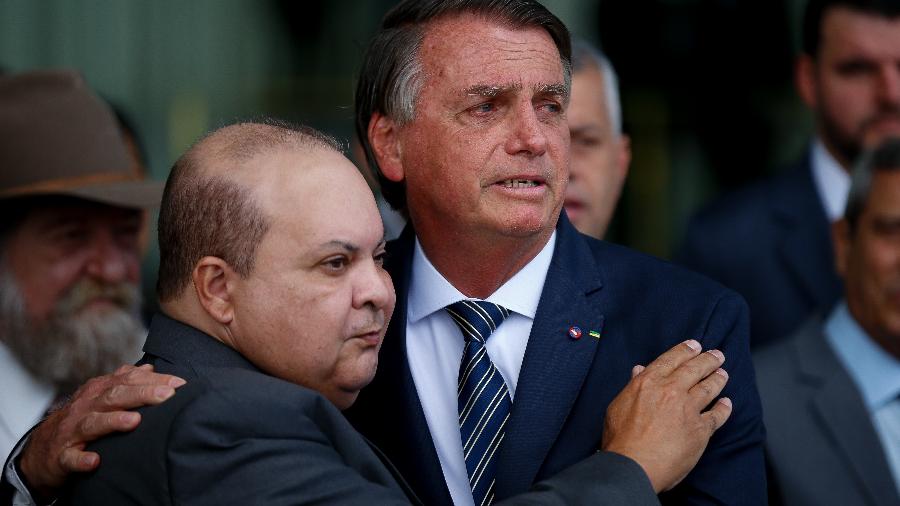 O governador afastado do DF, Ibaneis Rocha; ele anunciou apoio a Bolsonaro nas eleições  - Pedro Ladeira/Folhapress