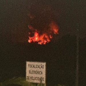 Caminhão do Exército brasileiro explode na fronteira com a Guiana