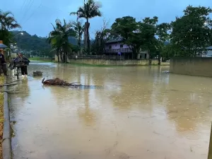 Enchentes agora atingem SC; mais de 800 pessoas precisaram sair de casa