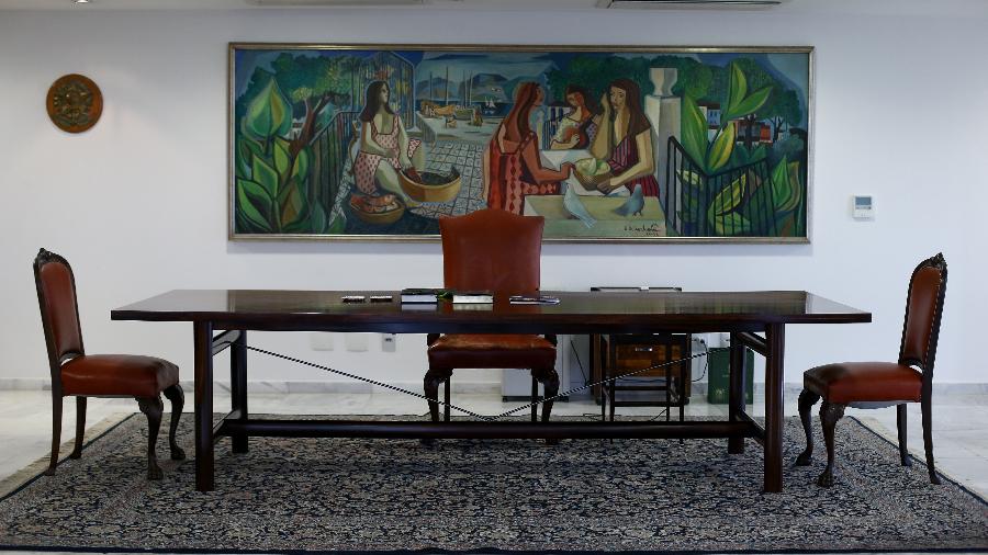 Gabinete da Presidência, no 3° andar do Palácio do Planalto, em Brasília - Pedro Ladeira - 26.out.2018/Folhapress