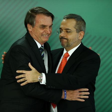 09.abr.2019 - Posse do novo ministro da Educação, Abraham Weintraub - Pedro Ladeira/Folhapress