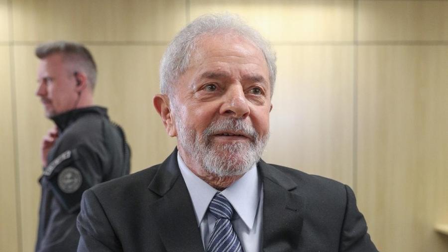 Lula nos bastidores de entrevista exclusiva ao UOL na carceragem da PF - Ricardo Stuckert/Instituto Lula