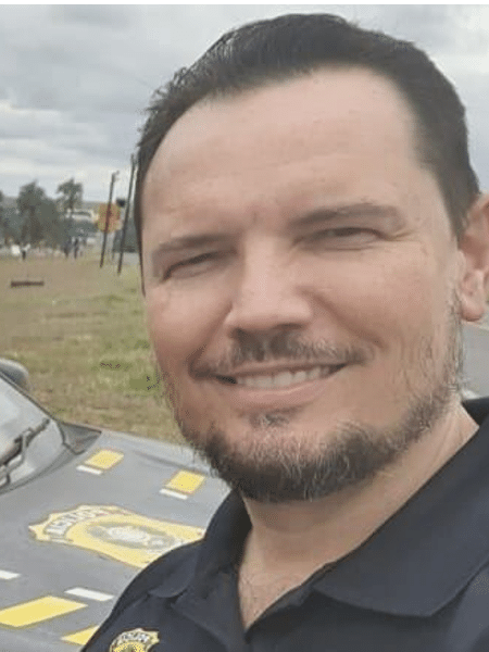 Luís Carlos Silva, policial rodoviário federal do Mato Grosso, morreu após ter mal subito no trabalho