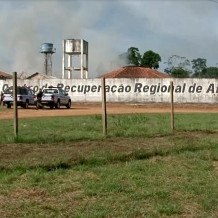 Centro de Recuperação Regional de Altamira teve confronto entre duas facções criminosas - Reprodução/TV Globo
