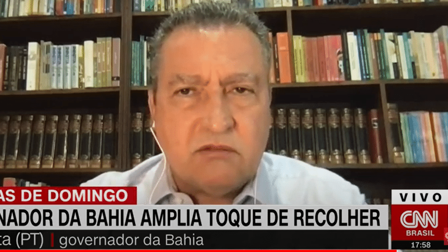 Em entrevista à CNN, o governador da Bahia, Rui Costa (PT), criticou duramente a Anvisa por demora na liberação de vacinas - Reprodução/CNN Brasil
