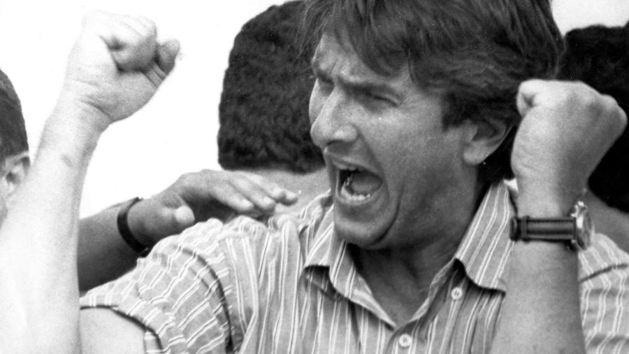 Então candidato à Presidência, Fernando Collor faz comício em Arapiraca (AL) em 1989 - Jorge Araújo/Folhapress