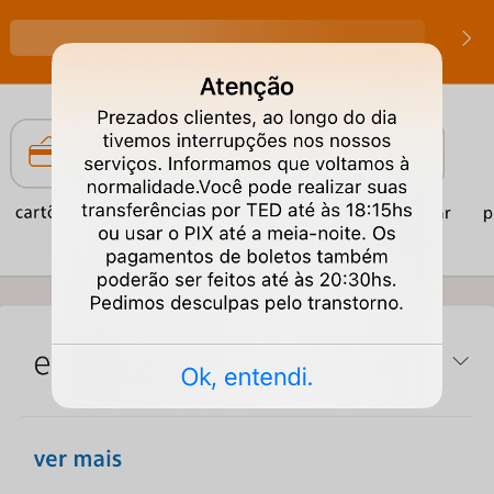 Itaú diz que app e site voltaram a funcionar, mas continuam instáveis -  03/03/2022 - UOL Economia