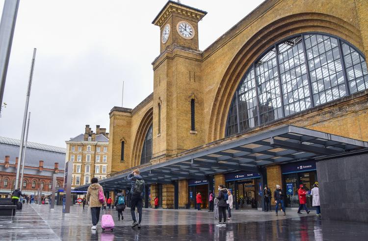 A estação ferroviária de King's Cross, em Londres: Visitar o Reino Unido poderá ser mais burocrático e, inclusive, mais caro