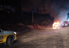 Dois homens são encontrados mortos dentro de carro em chamas no RS - Divulgação