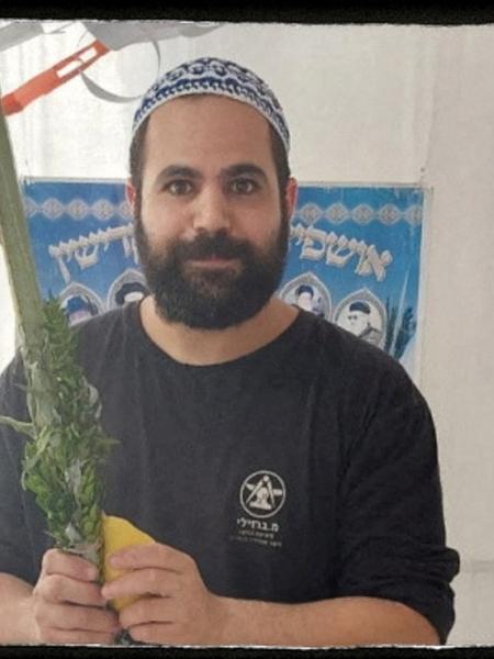 Yarden Bibas, que foi feito refém durante o ataque de 7 de outubro a Israel pelo grupo militante palestino Hamas