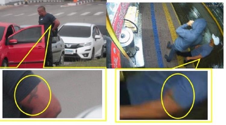 Cabo foi identificado pela tatuagem Cabo foi identificado pela tatuagem