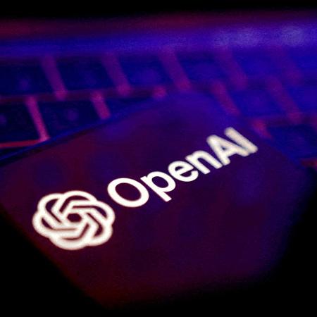 Logotipo da OpenAI, criadora do ChatGPT